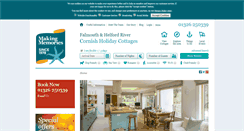 Desktop Screenshot of cornishholidaycottages.net