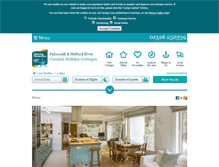Tablet Screenshot of cornishholidaycottages.net